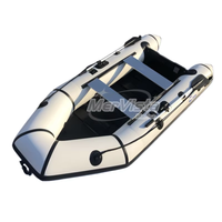 Bateau pneumatique de pêche et de navigation à rames CE RIB de 3,3 m, coque en V profond avec plancher pneumatique, PVC de 0,9 mm/1,2 mm ou Hypalon Orca, à vendre