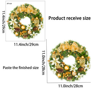 Decorazioni Natalizie per Finestre: Adesivi Statici in PVC Senza Colla, Resistenti ai Raggi UV e Impermeabili, con Poinsettia, Fiocchi, Pigne e Palline - Product Image 6