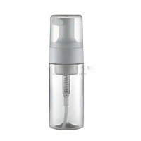 Bouteille pompe en mousse PET écologique personnalisée Yu-Xiao avec impression sérigraphique, origine Zhejiang, nettoyant visage