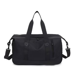 Custom Logo Workout Sports Personalized Fitness Yoga <b>Bags</b> PU Gym Organize <b>Bag</b> Women <b>Men</b> <b>Travel</b> Duffel <b>Bag</b> With Shoe Compartment - Product Image 2