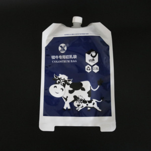 2.5L/3L/4L Calf Colostrum Storage <b>Bags</b> with Feeding Tube Food Grade PE Material Heat <b>Seal</b> for Dairy Farm Use - Product Image 2