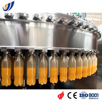 Complete dranken- en koolzuurhoudende frisdrankproductielijn, fabrieksprijs industriële verwerkingsinstallatie met CIP-systeem