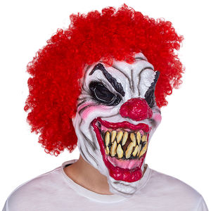 Masque de Clown <span class=keywords><strong>Horreur</strong></span> en Latex pour Halloween et Noël – Masques de Fête Intégraux pour la Tête, Idéal pour les Évades de Chambre, Accessoires de Cosplay et <span class=keywords><strong>D</strong></span>éguisements - Product Image 3