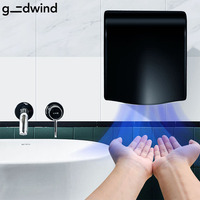 Sèche-mains automatique en acier inoxydable à haute vitesse pour salle de bain, sèche-mains électriques commerciaux