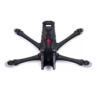 Châssis FPV Axisflying Manta5 Pro DC 5 pouces, châssis Wide X Freestyle pour unité aérienne O3, kit de quadricoptère RC