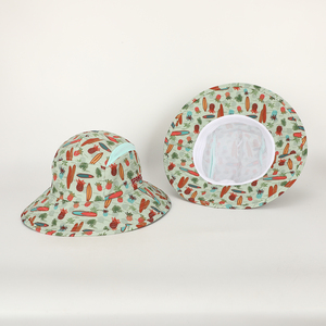 Wholesale <strong>Custom</strong> Logo All Over <strong>Printing</strong> <strong>Bucket</strong> Hat,Women Beach Bell Gorras,Summer Fisherman Quick Dry Sun Cap - Product Image 2