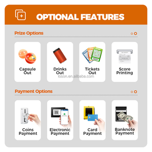 Macchina da Boxe Arcade a Gettoni per Bambini, in Metallo e Fibra di Vetro, con Premi a Sorpresa - Product Image 5