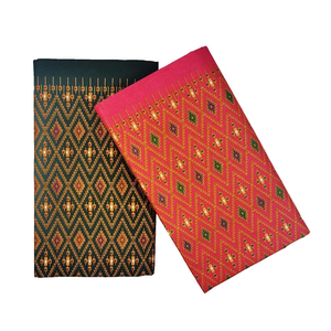 Chine vente en gros polyester jupe de plage tablier thaï batik sarong paréo sarong lungi pour les femmes - Product Image 4