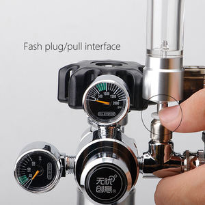 Vanne de contrôle pour générateur de CO2 DIY, vanne de micro-régulation pour générateur de CO2 d'aquarium avec électrovanne - Product Image 6