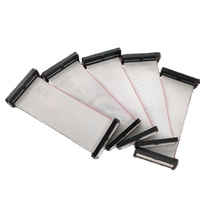 Câble plat IDC femelle sur mesure pour usine, connecteur mâle-femelle pas de 2,54 mm