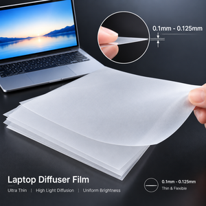 Film diffuseur LCD pour ordinateur portable 14 pouces 15,6 pouces 0,1 mm 0,125 mm 0,15 mm – Vente chaude directe usine, haute qualité, réparation de rétroéclairage à prix réduit - Product Image 2