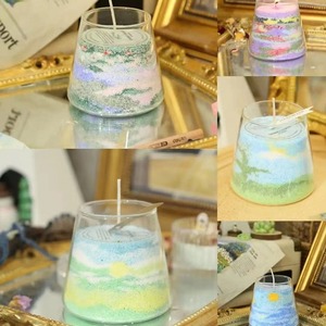 ทรายสีสำหรับงานศิลปะ DIY เทียนหอม ทรายขี้ผึ้ง ผงทราย อุปกรณ์งานฝีมือสร้างสรรค์ สำหรับทำเทียนหอม - Product Image 5