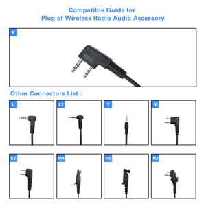 H88B-K Micro Loa Bộ Đàm <span class=keywords><strong>Radio</strong></span> Hai Chiều IP54 Chống Nước Cho Motorola Kenwood Baofeng - Product Image 6