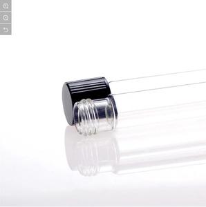Tubo de prueba de vidrio de borosilicato con cubierta de aluminio, vidrio de <span class=keywords><strong>laboratorio</strong></span> de alta calidad, certificado CE ISO - Product Image 5