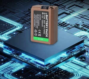 แบตเตอรี่กล้อง NP-FW50แบตเตอรี่แบบชาร์จไฟได้สำหรับ <span class=keywords><strong>Sony</strong></span> A6000 A3000 <span class=keywords><strong>A6300</strong></span> A5000 A7R A6400 A7m2 R2 Type-C 7.2V 1500mAh - Product Image 6