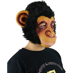 <span class=keywords><strong>Masque</strong></span> de <span class=keywords><strong>singe</strong></span> en <span class=keywords><strong>latex</strong></span> en gros d'usine, <span class=keywords><strong>masque</strong></span> de tête d'animal, costume d'Halloween, nouveauté, cosplay, <span class=keywords><strong>masque</strong></span> d'animal gorille - Product Image 4