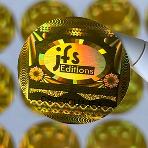 Thẻ an ninh Sticker tùy chỉnh <span class=keywords><strong>Hologram</strong></span> xác thực con dấu chính hãng chống giả da an toàn chống giả <span class=keywords><strong>ID</strong></span> nhãn - Product Image 2