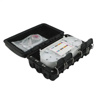 Caja Terminal Óptica FTTH para Exteriores Personalizada, 16 Puertos, Caja de Distribución de Fibra Óptica con Divisor PLC FTTH 1x16Nap 1x8Caja