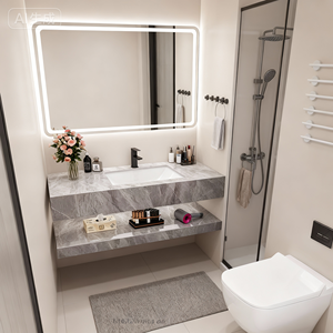 Venta Directa de Fábrica de <span class=keywords><strong>Accesorios</strong></span> para Cuartos de <span class=keywords><strong>Ducha</strong></span>, Incluyendo Lavabo de Panel de <span class=keywords><strong>Roca</strong></span> de Doble Capa y Espejo Inteligente Compatible con OEM/ODM. - Product Image 2