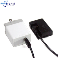 PD à DC 3.0*1.1mm Câble + LP-E10 Batterie Factice DR-E10 Coupleur CC ACK-E10 pour Caméra 1100D 1200D 1300D Baiser X50 Rebelles T3 T5 T6