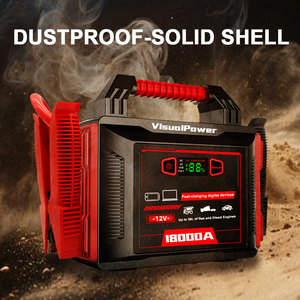 Lithium Battery Energy Storage <b>Power</b> Pack Supply <b>Solar</b> Portable Station for Outdoor Camping HD10000S-32A 30000A Heavy Duty Jump - Product Image 2