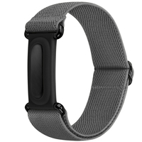 Bracelet de sport élastique réglable en nylon respirant de 420 mm pour Google Fitbit Wristband Air Running Smart Band