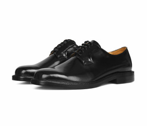 New men's leather shoes - <b>matte</b> calfskin business formal dress shoes - derby shoes - lace-up men's shoes - Product Image 5