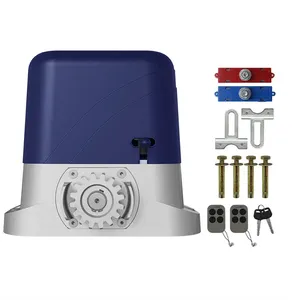 Bán Hot DC 24V năng lượng mặt trời Powered cửa trượt động cơ tự động hóa cửa điện nhà khai thác - Product Image 4