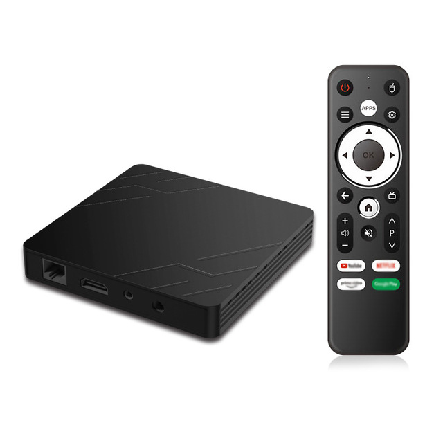 Jingchen S905 Android 9.0 Network Player 2.4G+5G Dual Wifi TV Set-Top Box 4K Resolution AMLogic Processor Core US Android 11