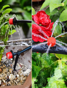 Neuankömmling Einstellbarer Tropfbewässerungsanschluss-Tropfer für PE-Rohr durchfluss 0-70L Landwirtschaft liche Sprinkler nutzung - Product Image 5