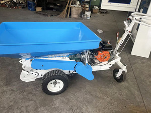 Suministro de fábrica, aplicador automático de fertilizante, pequeño esparcidor de compost autopropulsado, aplicador de fertilizante de jardín empujado a mano - Product Image 4