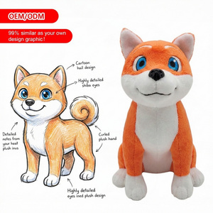 ของเล่นตุ๊กตาออกแบบได้ตามต้องการผู้ผลิตทำการ์ตูนตัวละครมนุษย์ของเล่นจำลองที่ทำจากขนสัตว์แมวโมเฟอร์ - Product Image 5