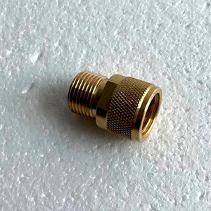 Adaptador de latón para el hogar, regulador de CO2 <span class=keywords><strong>SodaStream</strong></span> TR21 a W21.8, tanque de cerveza para peces de acuario/cerveza casera - Product Image 3