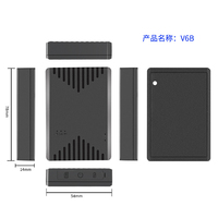 Mini rastreador GPS A9, collar portátil con función de llamada de teléfono
