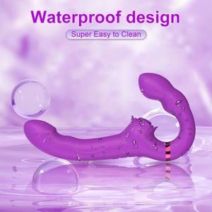 Massaggiatore Corpo Senza Fili 2025 Novità, 10 Livelli, Ricaricabile USB, Telecomando Wireless, Design Portatile in Silicone Morbido - Product Image 3