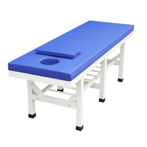 Massage <b>Bed</b> With Hole Blue <b>Padding</b> For Beauty Salons Hospitals Spas AM-1 AM-2 AM-3 Model - Product Image 1