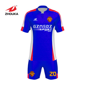 Online football jersey figures design patterns customize blank football jersey new football model - Product Image 3