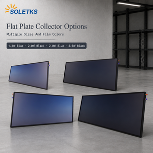 Colector Solar Plano SOLETKS Slim 50, Panel Térmico Compacto <span class=keywords><strong>para</strong></span> Sistemas de Agua Caliente, Suministro al por Mayor OEM - Product Image 3
