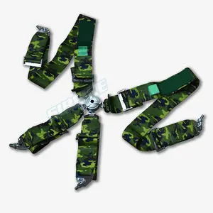 Cinturón de seguridad Universal para <span class=keywords><strong>coche</strong></span>, arnés automático de 4 puntos para carreras, <span class=keywords><strong>TAKA</strong></span> - Product Image 1