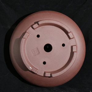 Maceta de Bonsái de Arcilla Morada Yixing, Redonda, con Borde de Moneda, Transpirable, Estilo Zen para Interiores - Product Image 4