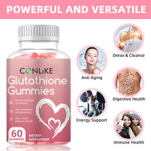 Effectieve Formule Schoonheid Wit Glutathion Klaar Voorraad Snelle Verzending Groothandel Glutathion Gummies - Product Image 2