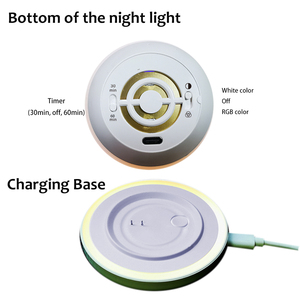 Lampada da comodino Usb lampada da tavolo a Led amico lampada da scrivania creativa per ragazzo ragazza camera da <span class=keywords><strong>letto</strong></span> per bambini lampada da <span class=keywords><strong>letto</strong></span> lampada da notte - Product Image 6