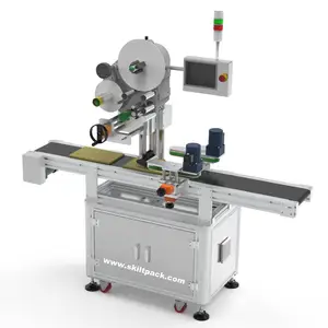 SKILT Automatic Box Top Plane Surface Sticker Labeling Machine Manufacturer