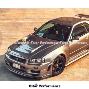 Capó de Fibra de Carbono Estilo <span class=keywords><strong>Nismo</strong></span> Vent para Nissan <span class=keywords><strong>Skyline</strong></span> R34 <span class=keywords><strong>Gtr</strong></span> - Product Image 2
