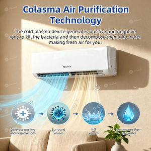 Climatiseur mural split GREE 9000-24000 BTU, classe T3, <span class=keywords><strong>climat</strong></span> tropical, refroidissement rapide, anti-humidité, pour commerces et résidences - Product Image 5