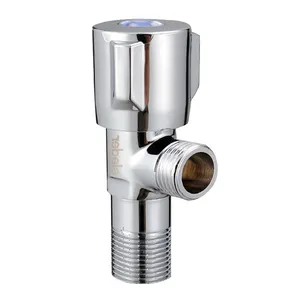 Other Faucet Accessories Bathroom Alloy Angle Valve Stop Kran Zinc Alloy Handle Quick Open Angle Valve Water Stop Valve