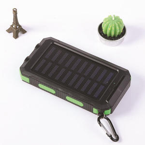 Banques solaires 7000mah(20000mah) Chargeur de batterie solaire à charge rapide Étanche Double ports USB Activités de plein air Urgence - Product Image 2