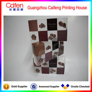 Caja de embalaje de PVC con ventana transparente para galletas, chocolate, Impresión de logotipo personalizado - Product Image 4