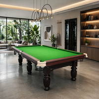 Table de billard Naipni à plateau en marbre et base en bois, prix usine, faible MOQ