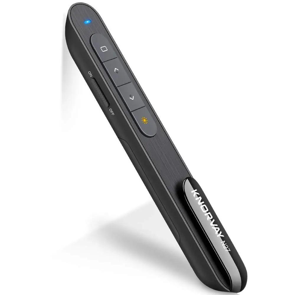 Custom Logo Usb Wireless Presenter Met Rode Laser Pointer Afstandsbediening Laser Pointer Pen